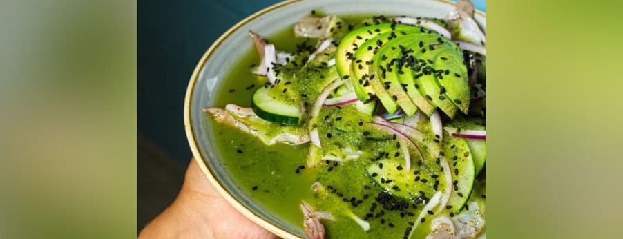 Shrimp aguachile