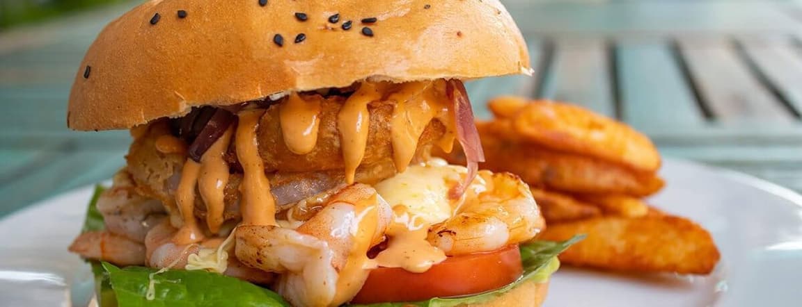 Srimp burger