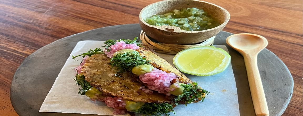 Octopus tacos