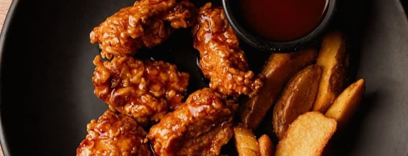 Large boneless & fries