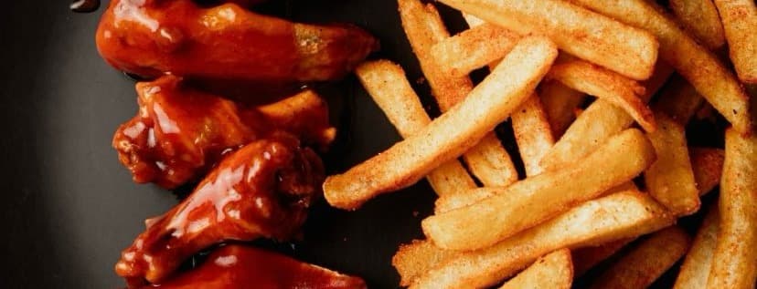 Personal wings & fries