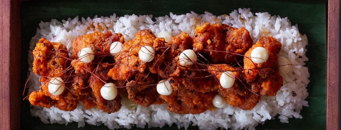 Karaage fried chicken