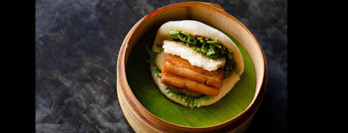 Pork belly bao
