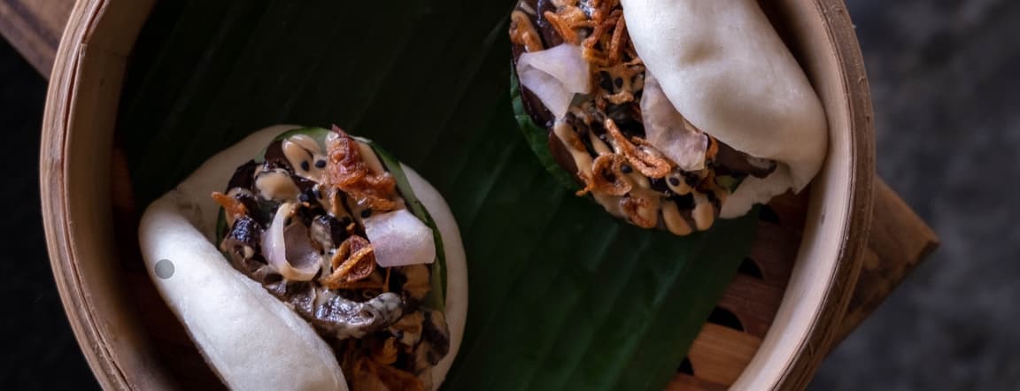 Shiitake steam buns