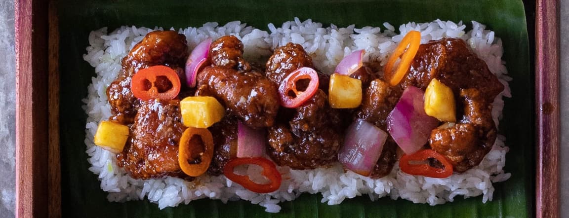 Sweet and sour chicken