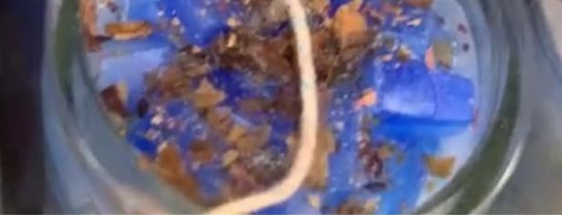 7 Day candle color (blue)