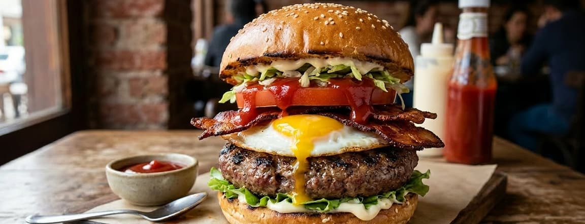 American burger