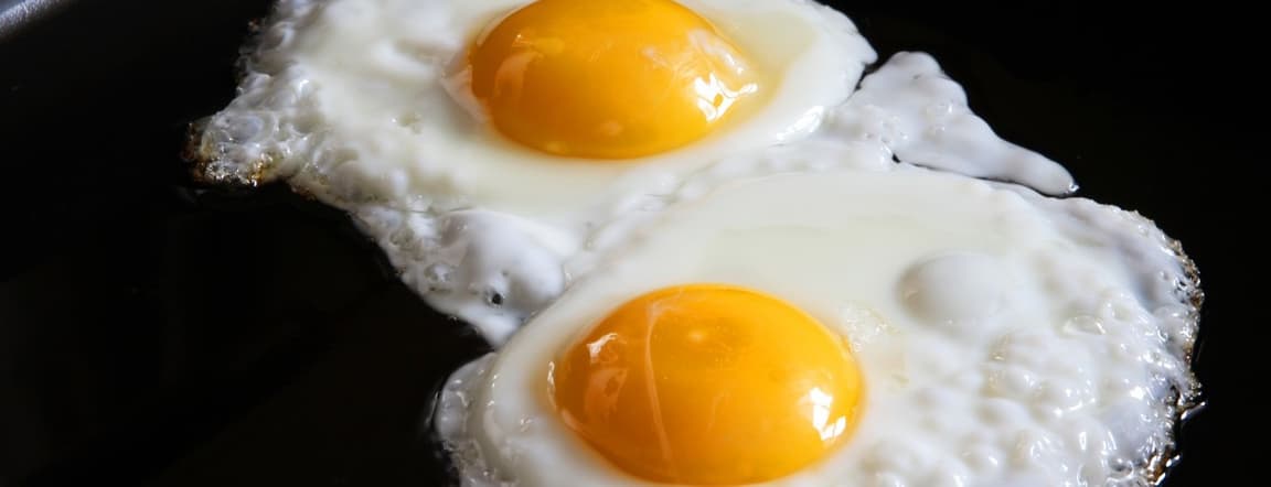 Fried eggs