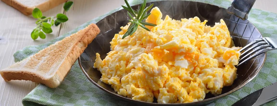 Scrambled eggs