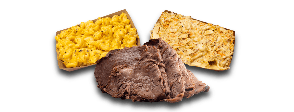 Brisket platter + 2 sides