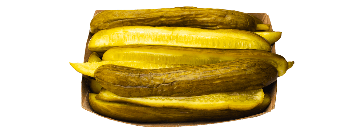 Homemade pickles