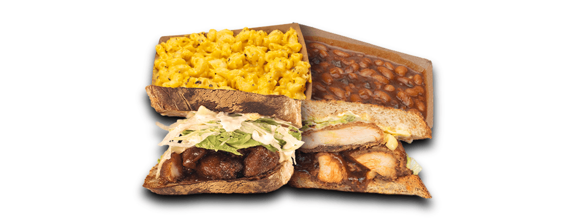 Smoked chicken sandwich
