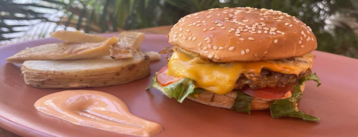 The bacon - cheese burger