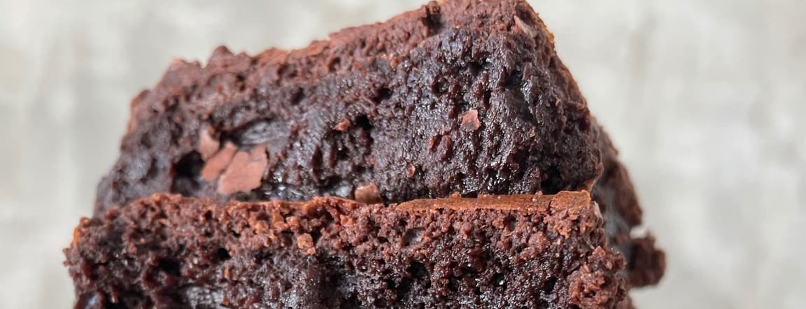 Brownies “chewy”