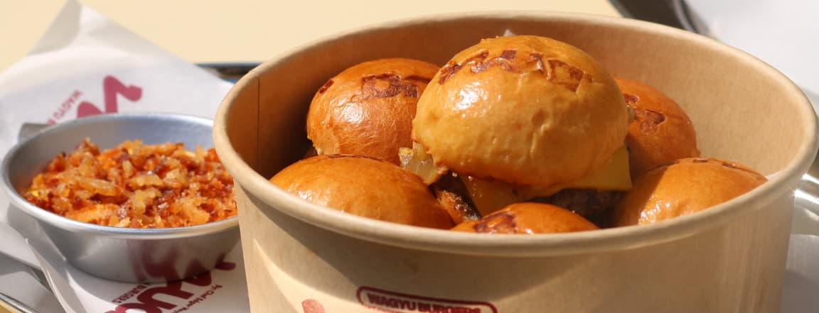 Mini cheese burgers