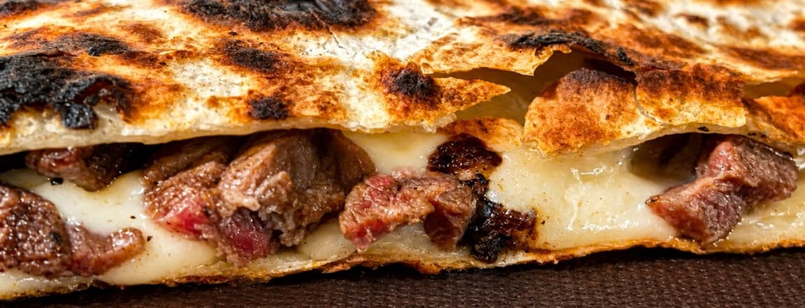 Arrachera quesadillon