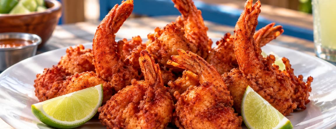 Hot tulum fried shrimps