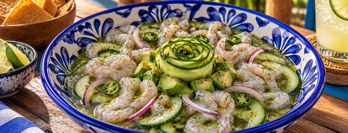 Shrimp aguachile