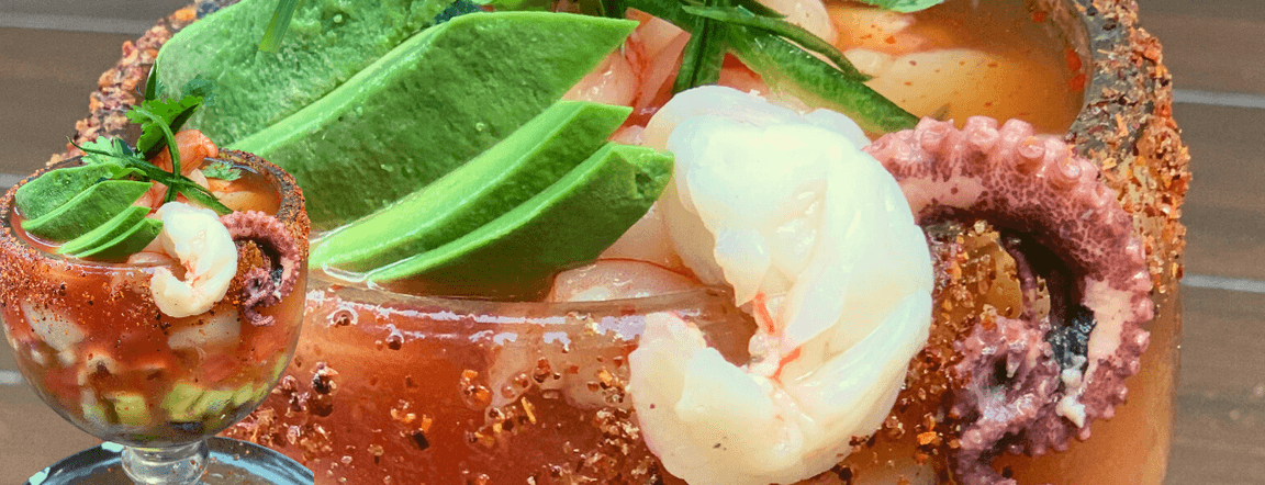 Sinaloa style cocktail. big size