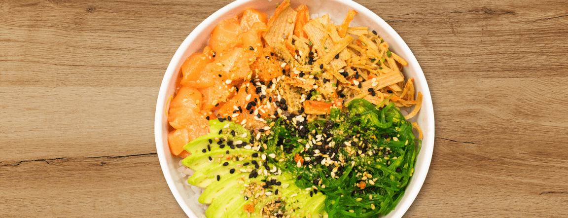 Big hana-poke bowl