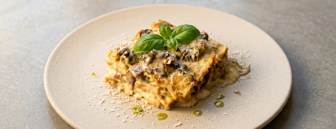 🌱 Heritage garden lasagna - italian cheeses & organic veggies