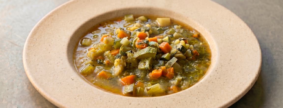 🍃 Selected organic vegetable soup - garden fresh