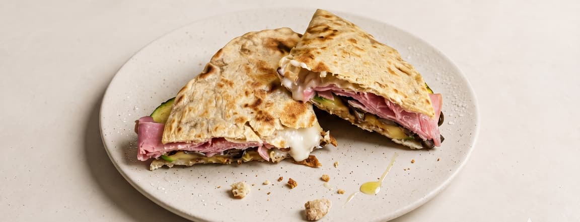 🇮🇹 The milano piadina - citterio ham & brie
