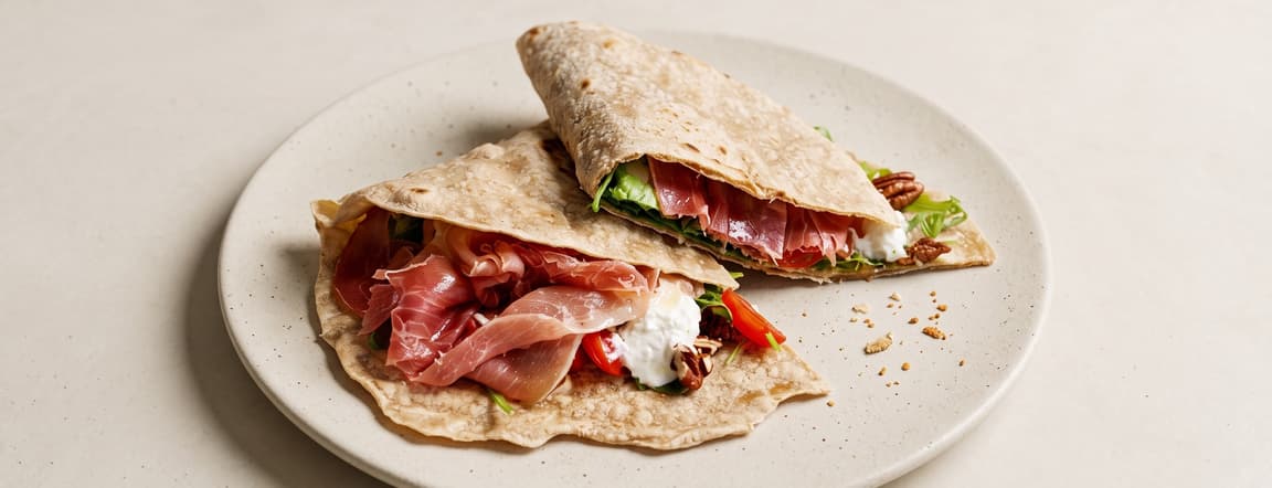 🇮🇹 Piadina la toscana - prosciutto & miel