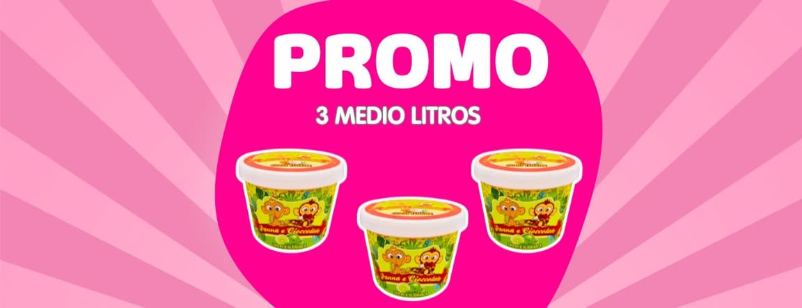 Promo medios litros