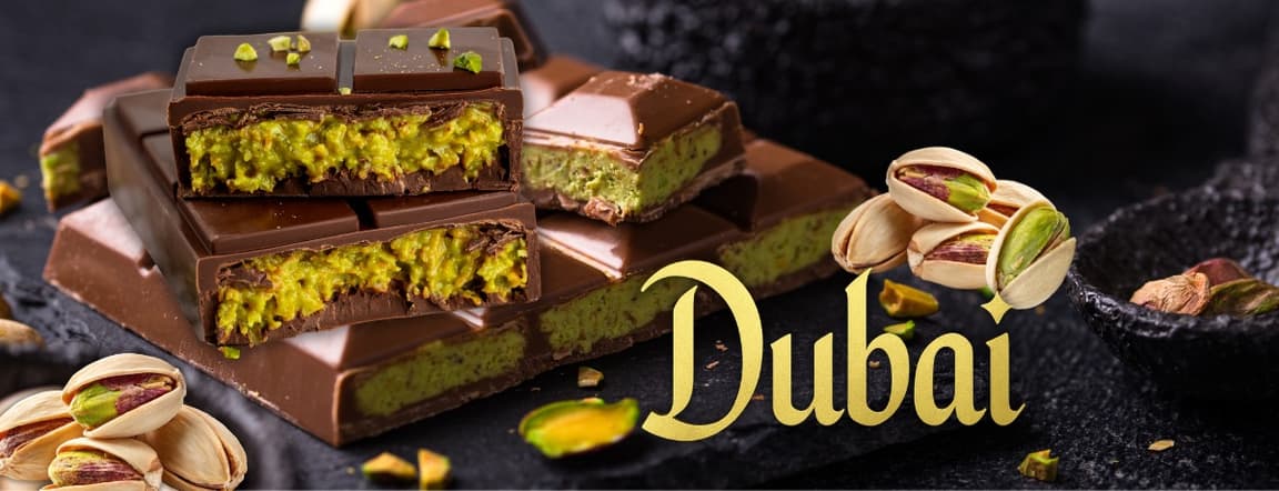 Dubai chocolate, you must try it! (180gr)