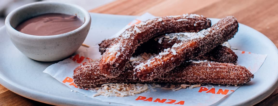 Coconut churros