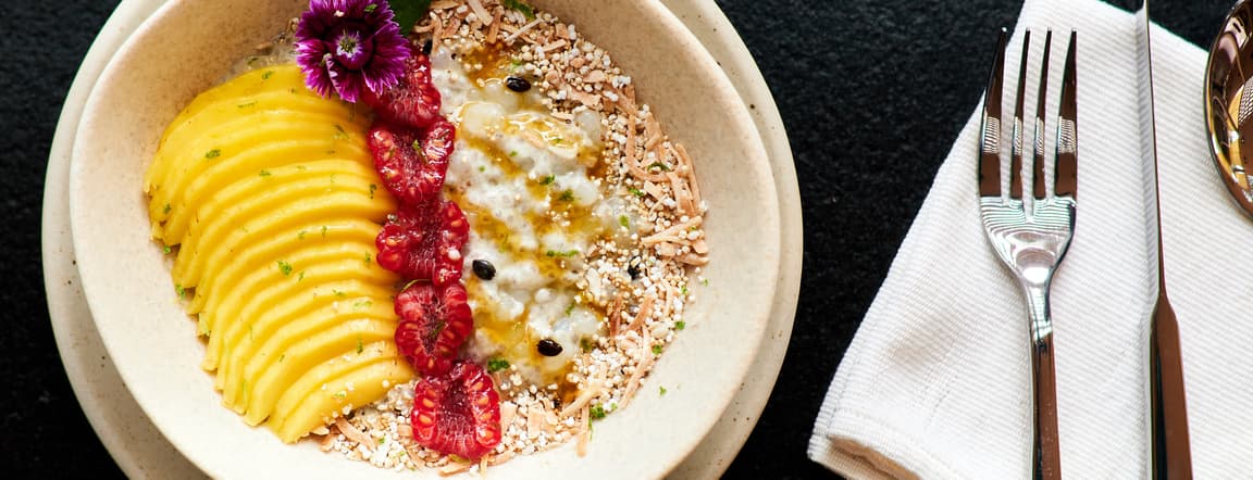 Pudín de tapioca y chia
