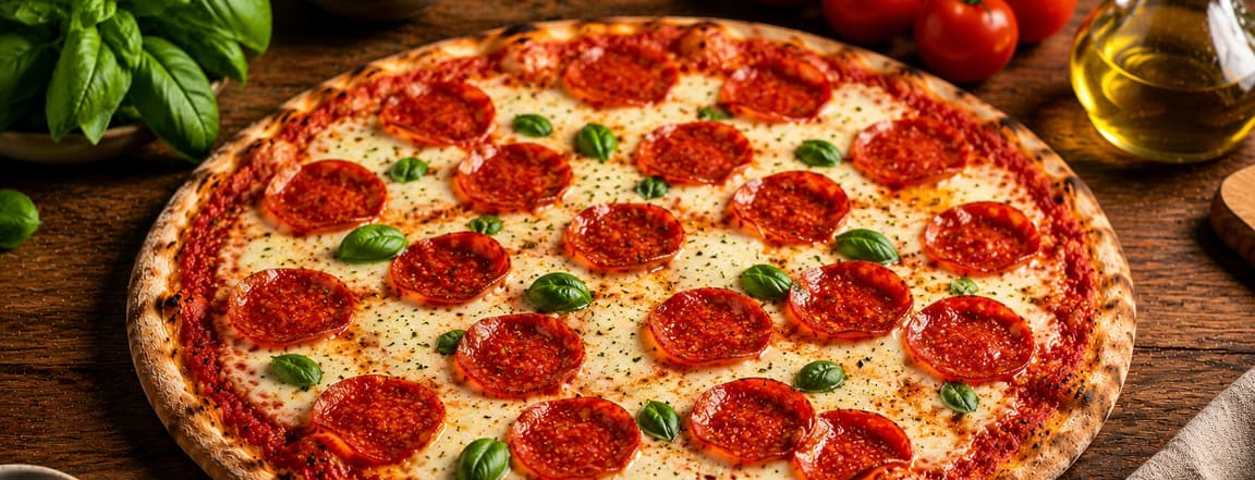 Pizza pepperoni