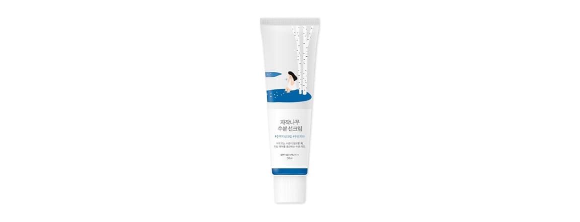 Round lab birch juice moisturizing sunscreen 50ml