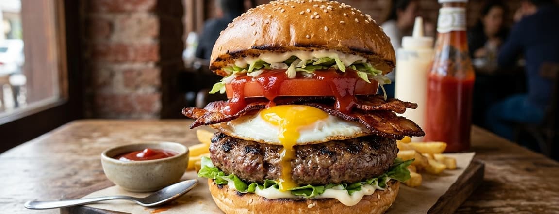 Hamburguesa american burger