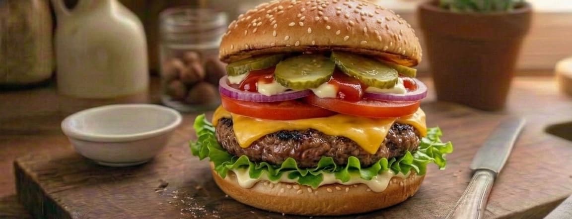 Hamburguesa cheese burger