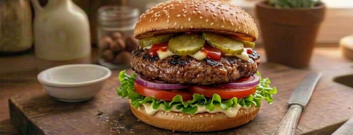 Hamburguesa clasica