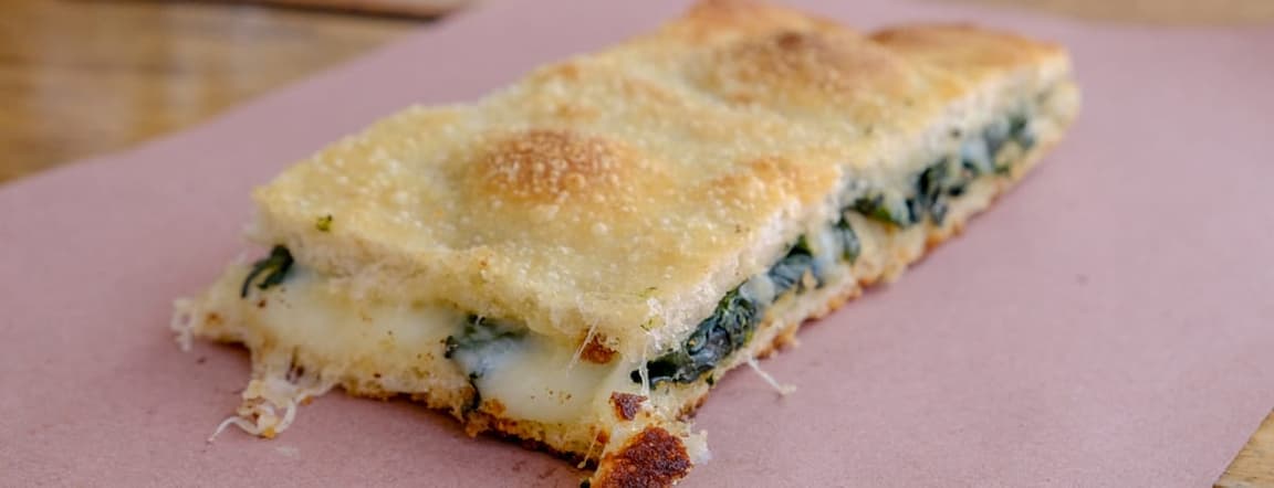 Focaccia spinach