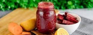 Pink juice