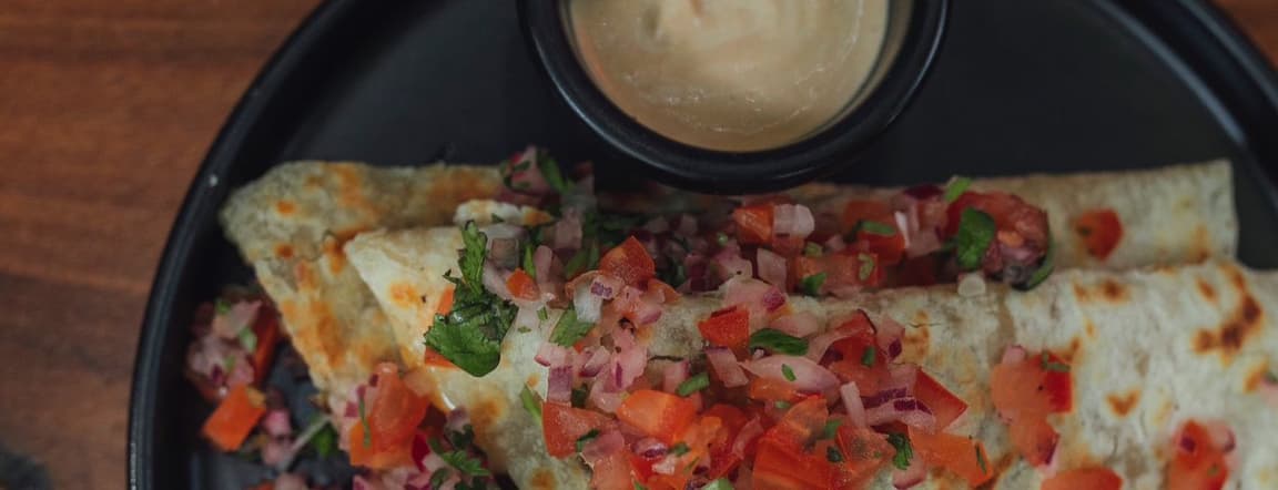 Quesadilla with chicken
