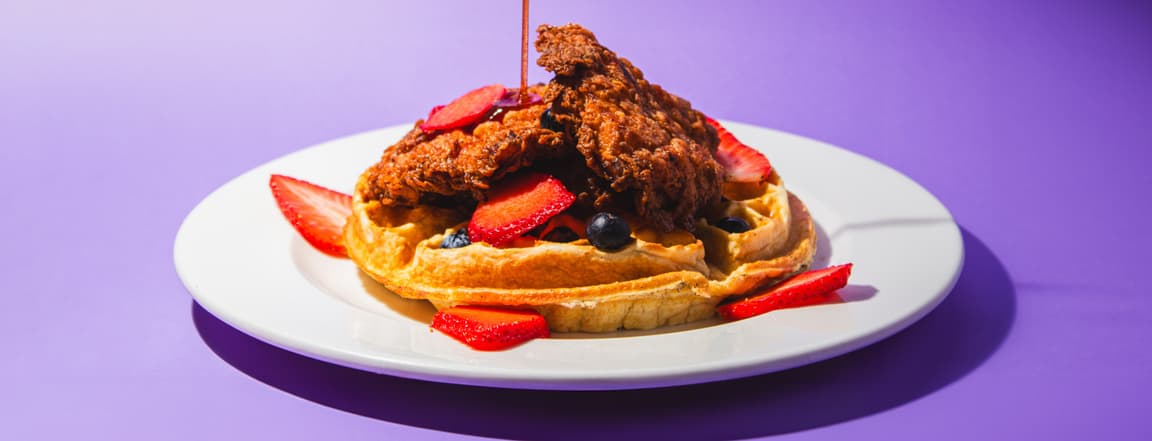 Chicken & waffles