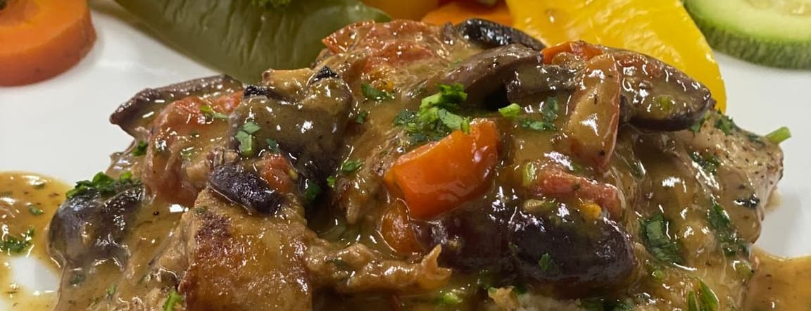 Branzino fillet al guazzetto