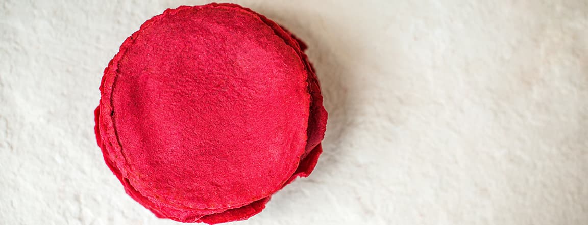 Beet Tortillas