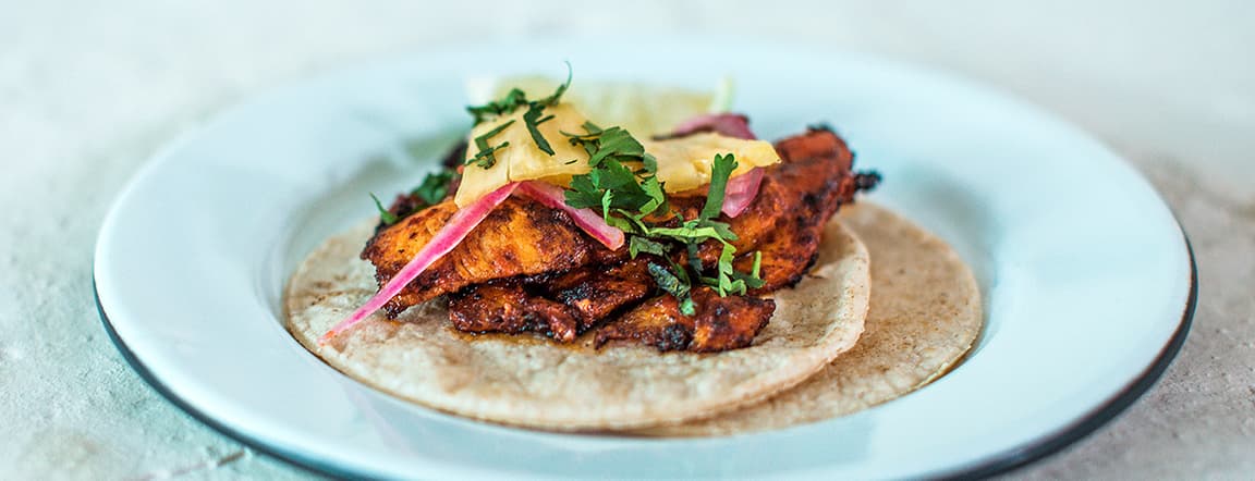 Tacos pork pastor