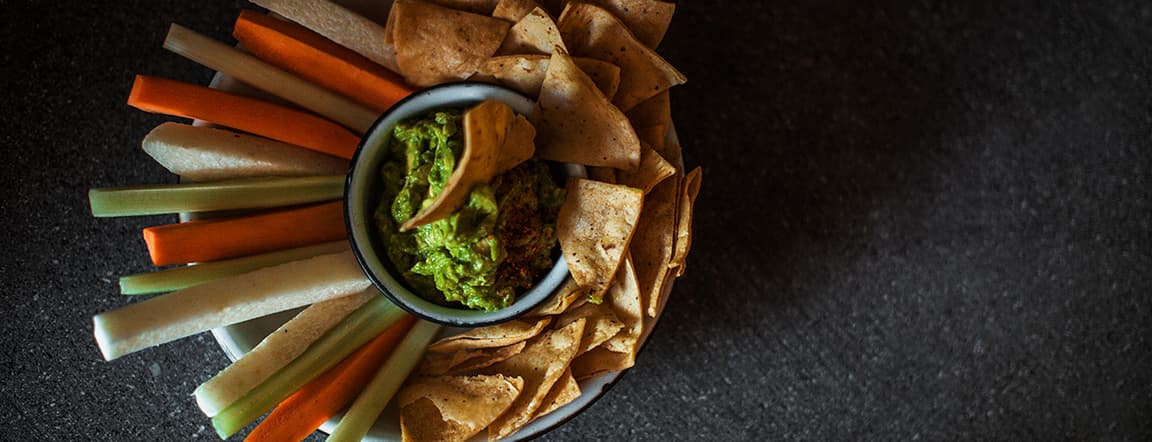 Ying yang guacamole