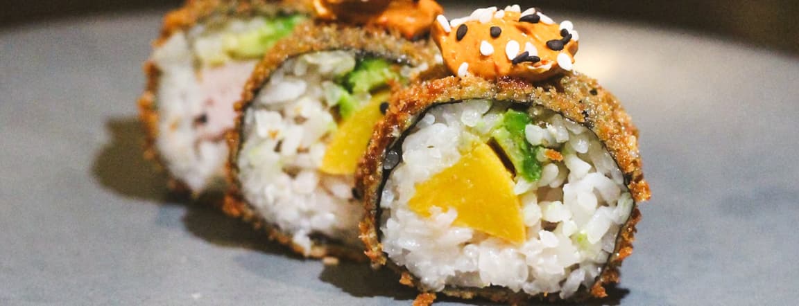 Maki veggie hot roll