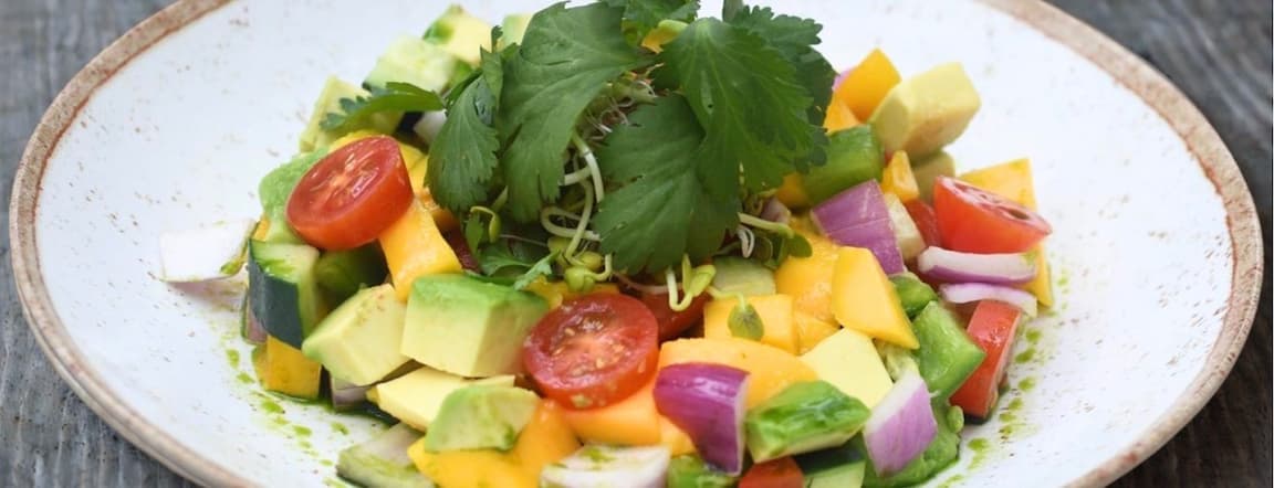 Mango & avocado salad