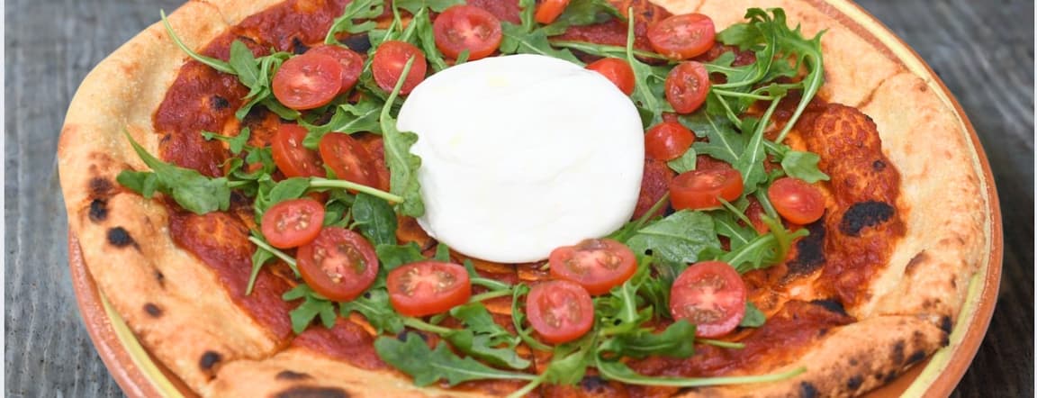 Pizza burrata