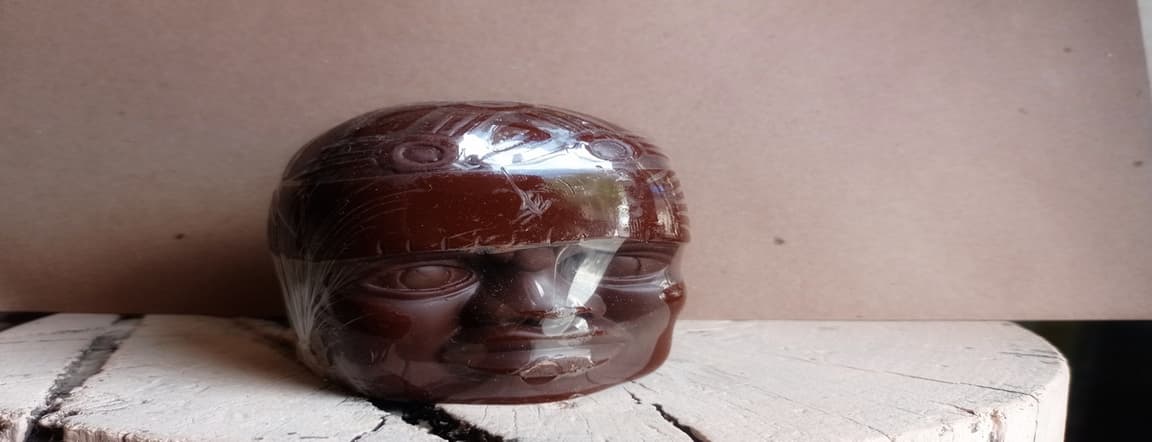 Olmec chocolat head 500 gr