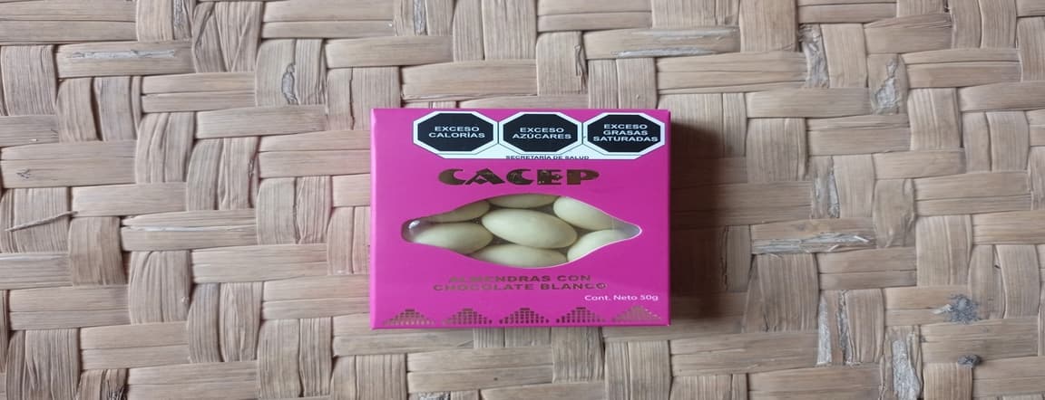 Cacep almonds with white chocolate 50gr